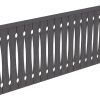 Brüstung Balkonschalung 220 x 96 cm, Fichte, schiefergrau