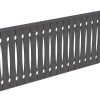 Brüstung Balkonschalung 270 x 96 cm, Fichte, schiefergrau