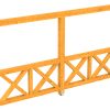 Seitenwand Andreaskreuz (WA) 355 x 210 cm, Fichte, eiche hell