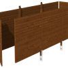 Abstellraum C5, 573x164cm, Profilschalung, nussbaum