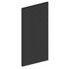 Seitenwand aus Lamellen 101 x 217 cm, Fichte, anthrazit
