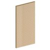 Seitenwand aus Lamellen 101 x 217 cm, Fichte, natur