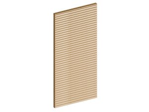 Seitenwand aus Lamellen 101 x 217 cm, Fichte, natur