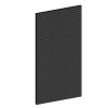 Seitenwand aus Lamellen 113 x 217 cm, Fichte, anthrazit