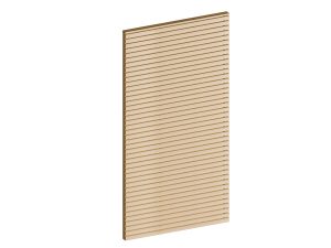 Seitenwand aus Lamellen 113 x 217 cm, Fichte, natur