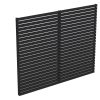 Seitenwand Rhombus 230 x 160 cm, Fichte, anthrazit