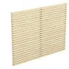 Seitenwand Rhombus 230 x 160 cm, Fichte, natur