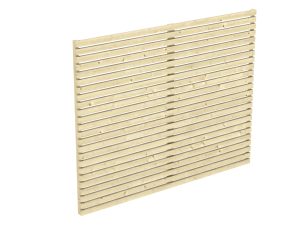Seitenwand Rhombus 230 x 160 cm, Fichte, natur
