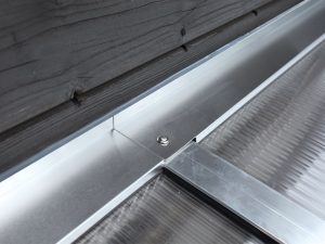 Wandanschlussprofil-Set für Terrassenüberdachungen 648 cm Breite